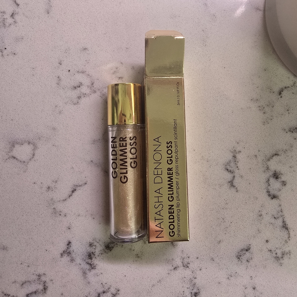 Natasha Denona Golden Glimmer Plumping Lipgloss